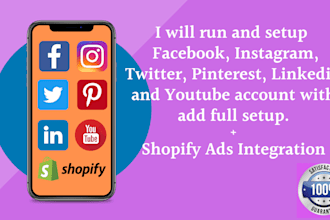 create and setup social media ads