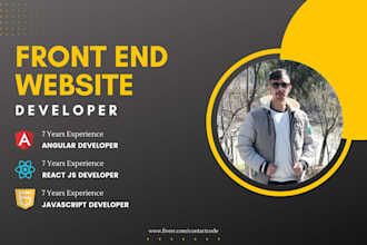 do any custom front end web application