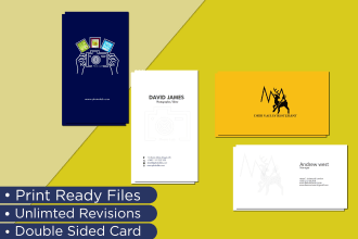 modern and minimalist business card and stationary