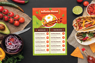 create restaurant menu food menu restaurant flyer poster menu card design