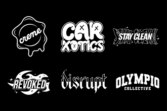 create your modern urban streetwear logo design