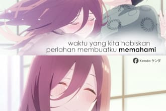 make quotes on anime themed for you