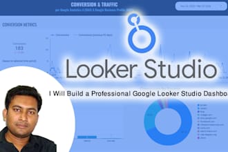 build a professional google looker studio dashboard