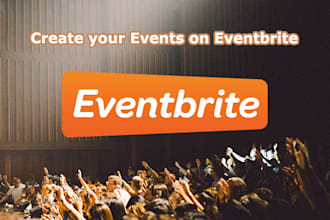 create and manage your events on eventbrite