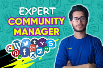 be your expert community manager to grow your business