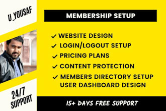 setup membership website with memberpress