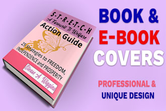 design beautiful ebook cover or book cover