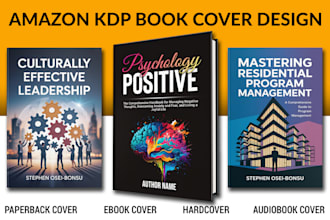 do book cover design, ebook cover design, KDP book cover