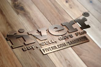 replicate your LOGO or signature on wood with steel blade