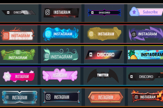 make unlimited twitch panels for your page