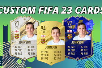 make your own custom fifa 23 ultimate team card