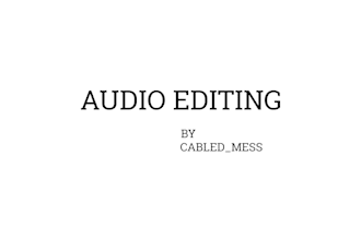 edit your spoken word audio for you