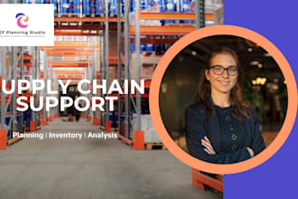 assist in your supply chain, inventory planning or forecasting task