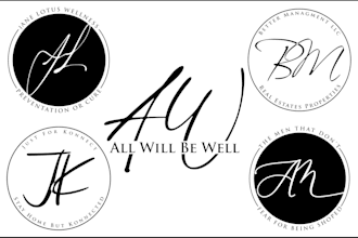 design handwritten signature script logo