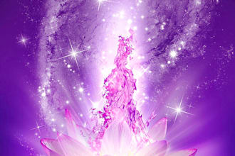 send violet flame energy and cut negative energetic cords