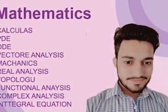 teach you in calculus,algebra and linear algebra on zoom app