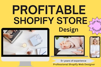 build and manage a profitable shopify ecommerce website