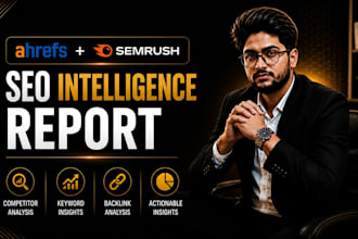 provide SEO competitor research using ahrefs and semrush