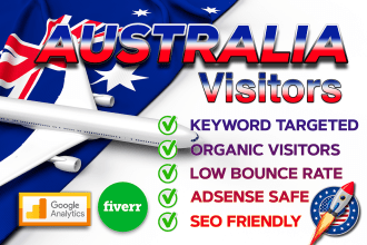 drive real australia targeted visitors to your website