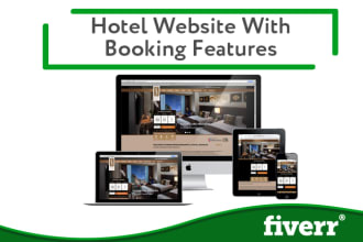 build a hotel website with online booking feature
