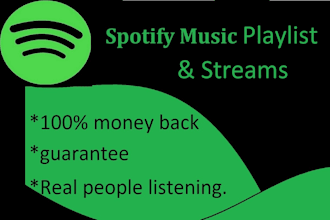 exposure your spotify music streams on music marketing