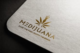 do 3 cannabis, grow shop, weed, hemp, marijuana logo for your business