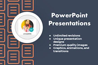 design modern powerpoint presentation template