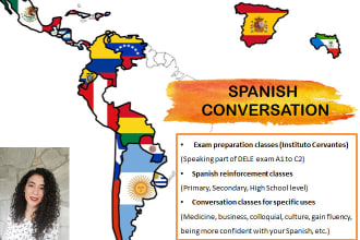 teach you spanish through conversation lessons
