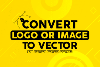 vector tracing logo, image vectorize, convert to vector