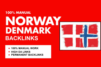 trust flow norway denmark high da quality backlinks danish norwegian forum seo
