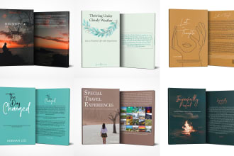 design paperback, ebook, audible, book cover