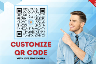 create custom qr code design, qr code with your business logo