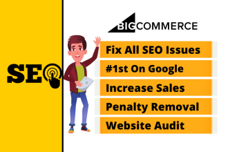 do bigcommerce SEO to rank store and increase traffic