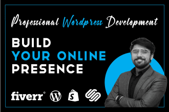 create, customize, design, and fix your wordpress website