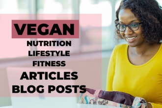 write irresistible vegan and vegetarian blog post articles
