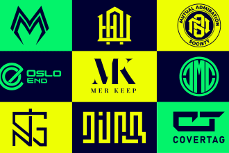 design lettering distinctive timeless pictorial bold text based logo