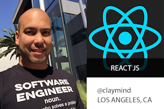 create your react js website