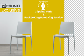 do exclusive clipping path and background removing service