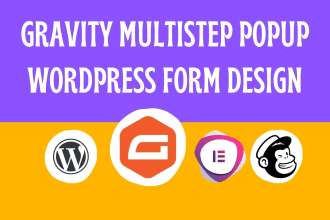 create a gravity form contact form wordpress form design