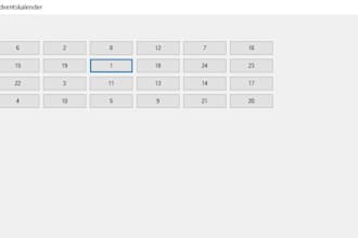 make you a custom advent or riddle calendar