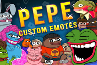 create pepe twitch emotes