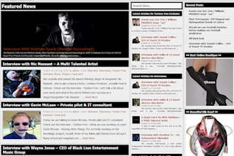 publish your interview on my daily blog