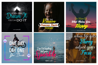 design motivational and inspirational quotes
