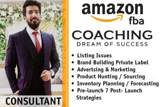 be your amazon fba virtual assistant, amazon listing expert
