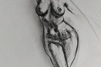 make an anatomy drawing of your choice