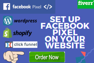 setup or fix your facebook pixel and conversion events