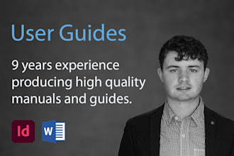 write a product user guide
