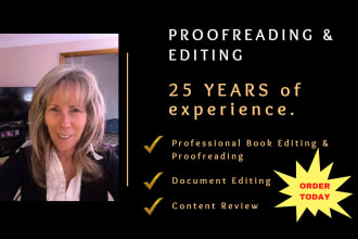 meticulously proofread, edit, or partially rewrite, your document or book