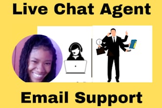 provide professional email and live chat support