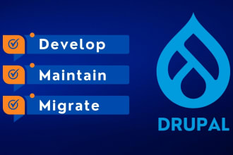 develop migrate or maintain your drupal websites